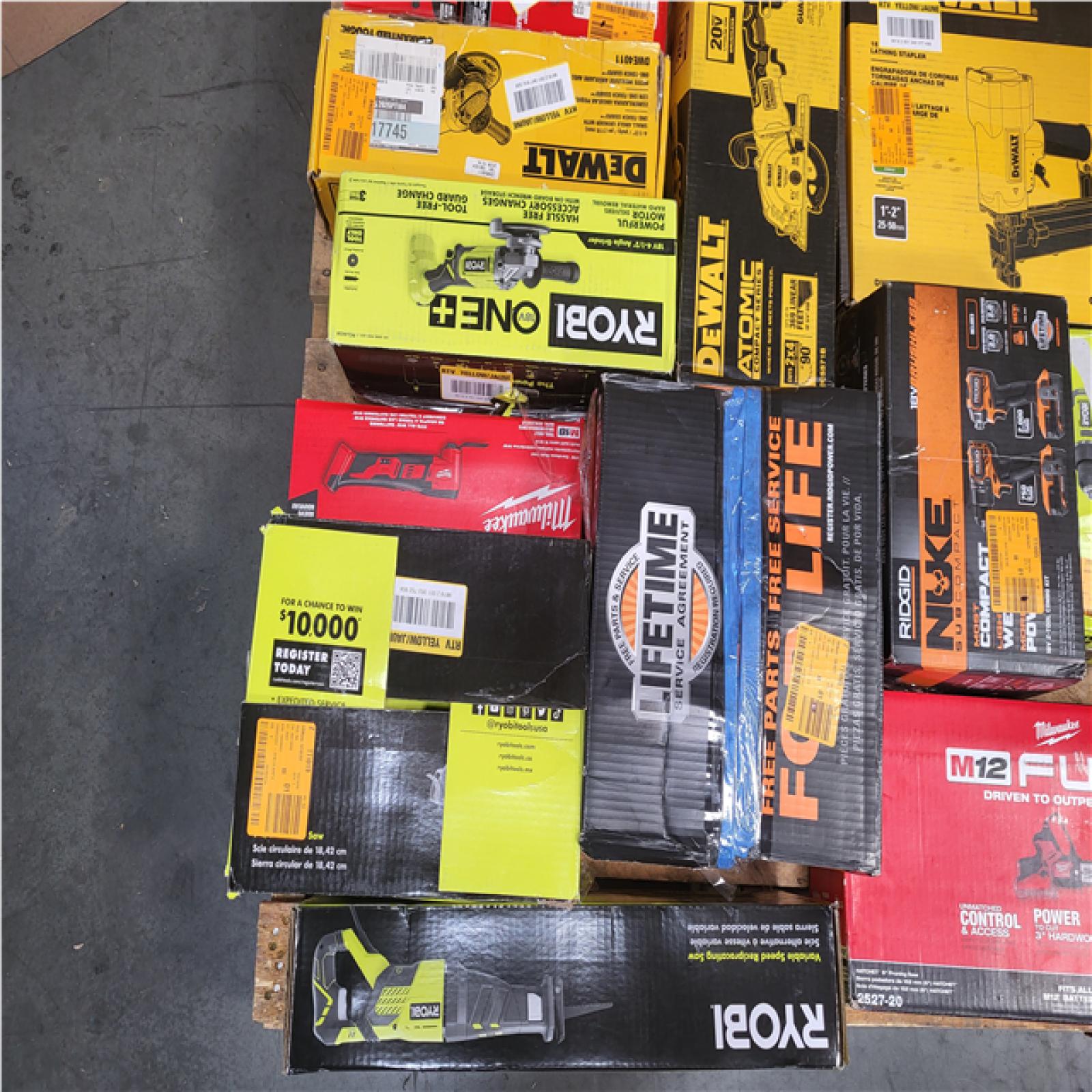 CALIFORNIA AS-IS TOOL PALLET