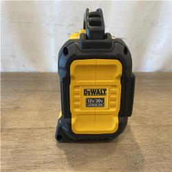 AS-IS DEWALT 20V MAX Cordless Bluetooth Speaker (Tool Only)