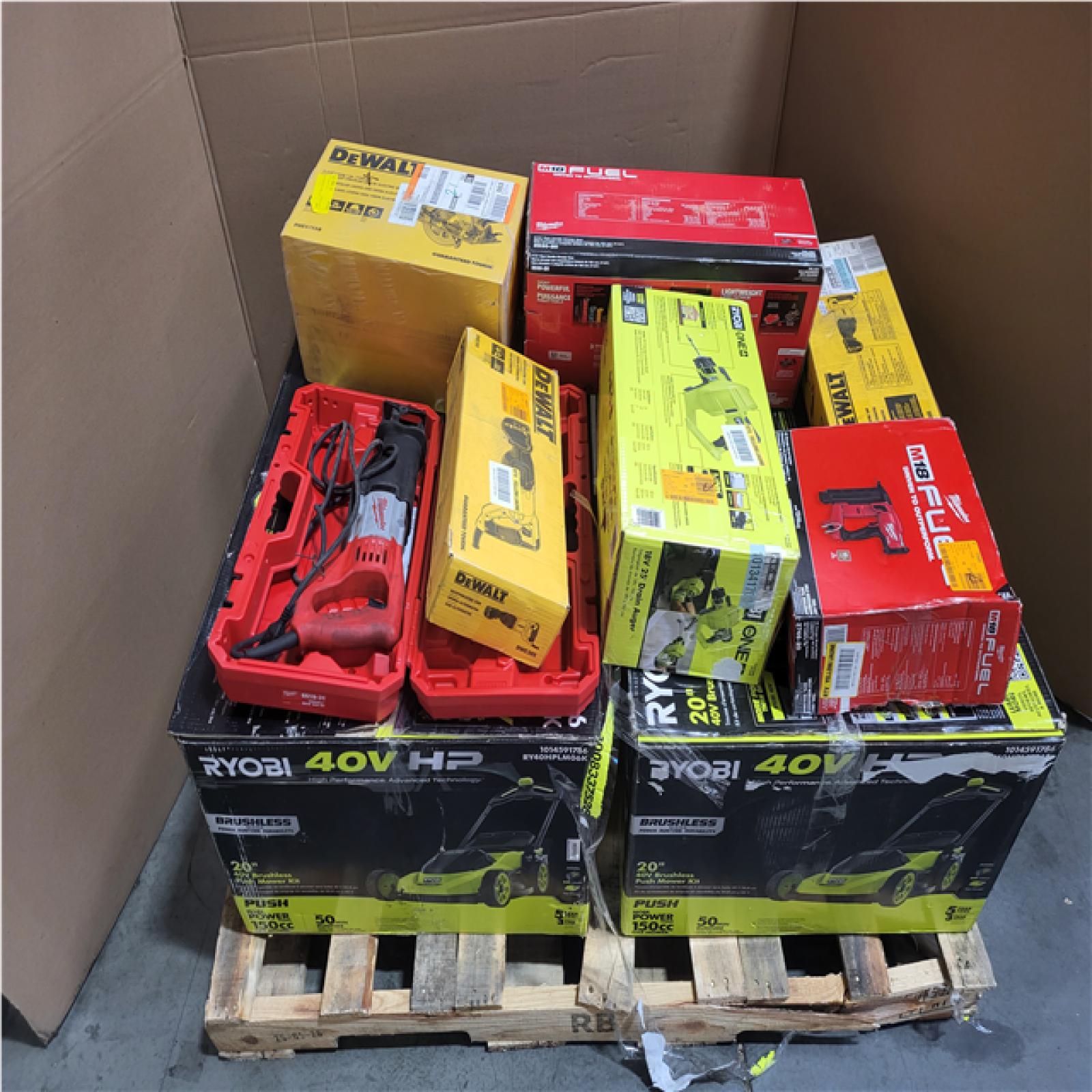 CALIFORNIA AS-IS TOOL PALLET