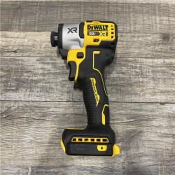 AS-IS DEWALT 20-Volt Maximum XR Lithium-Ion Cordless Brushless 1/4 in. 3-Speed Impact Driver Kit