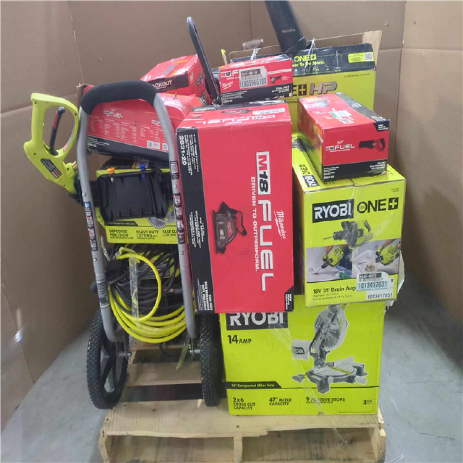 CALIFORNIA AS-IS TOOL PALLET