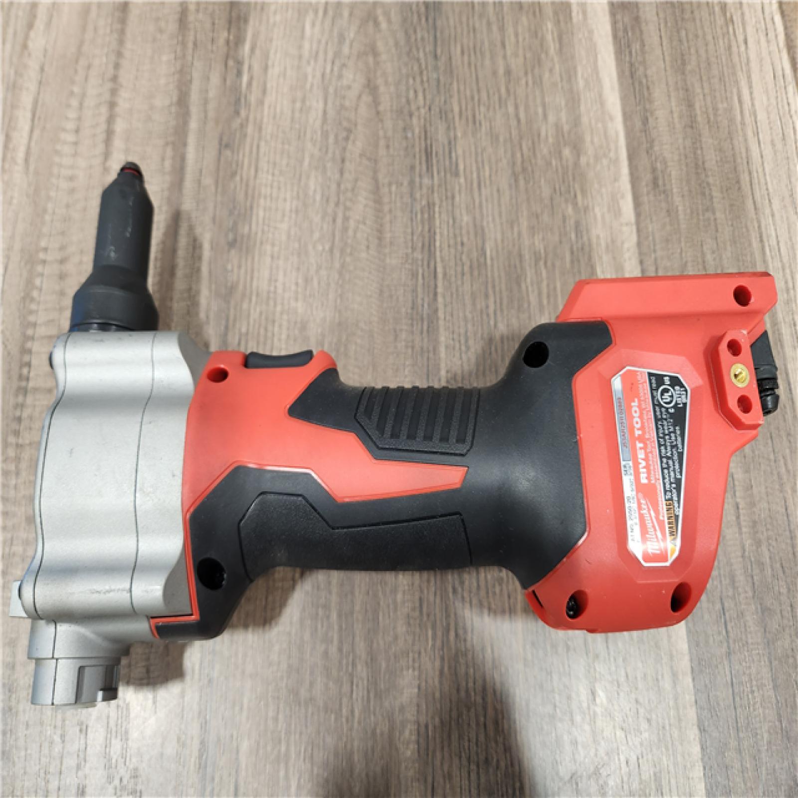 AS-IS- Milwaukee M12 12-Volt Lithium-Ion Cordless Rivet Tool (Tool-Only)