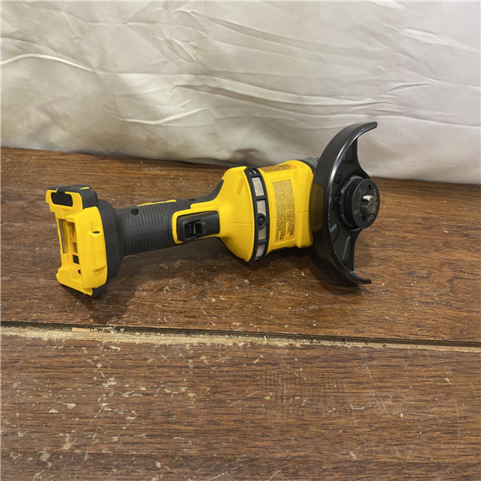 AS-IS DEWALT 60V MAX Cordless Brushless 4.5 in. to 6 in. Small Angle Grinder with Kickback Brake (Tool Only)