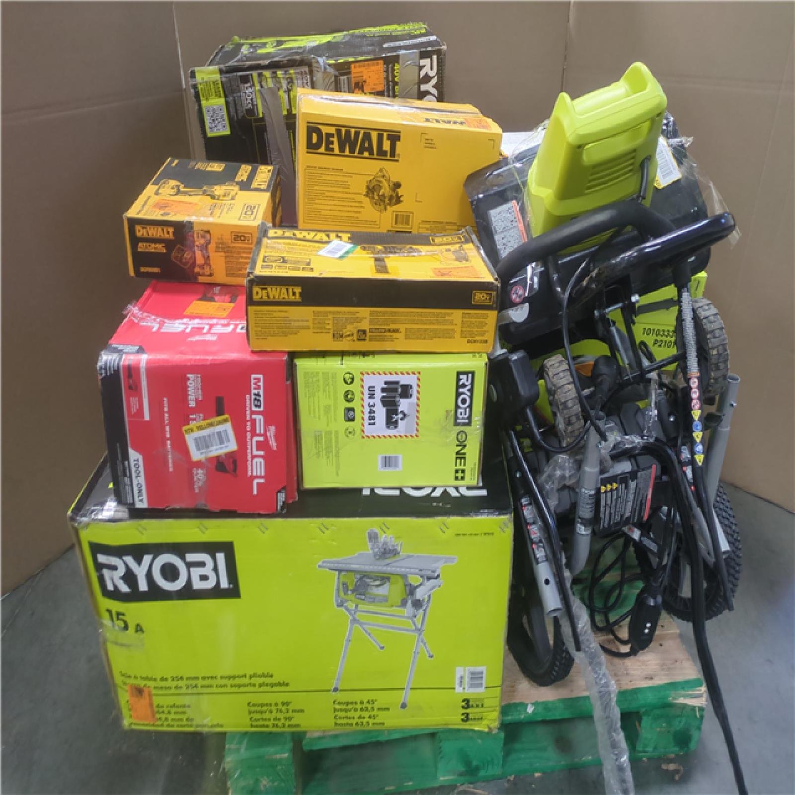 CALIFORNIA AS-IS TOOL PALLET