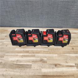 HOUSTON LOCATION - AS-IS MILWAUKEE 4 LASER TOOL COMBO