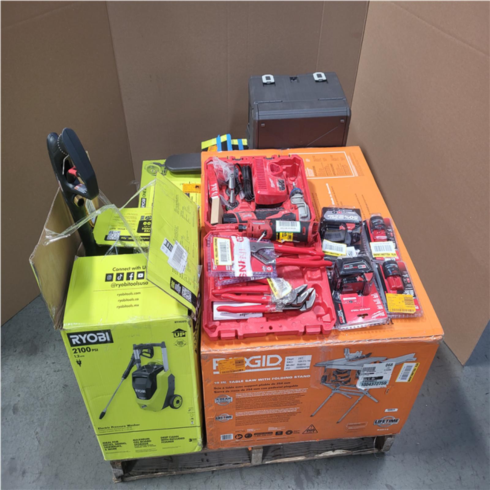 CALIFORNIA AS-IS TOOL PALLET