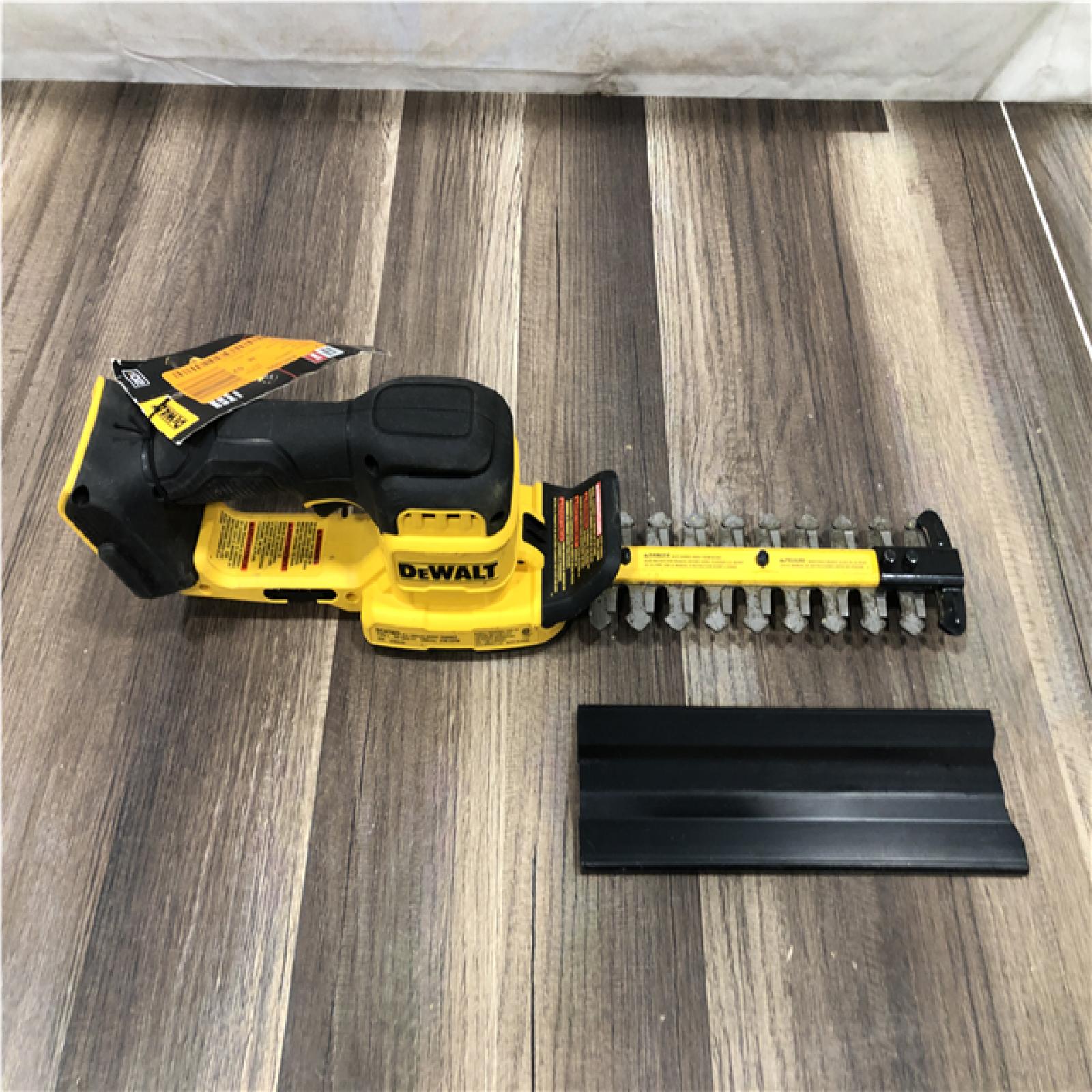 AS-IS DEWALT 20V 8 in. Compact Cordless Hedge Trimmer (Tool-Only)
