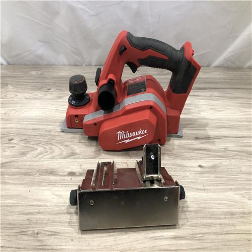 AS-IS Milwaukee M18 18-Volt Lithium-Ion Cordless 3-1/4 in. Planer (Tool-Only)