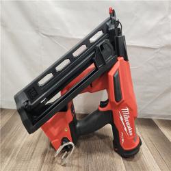 AS-IS- Milwaukee 18V Cordless Gen II 16 Gauge Angled Finish Nailer (Tool Only)