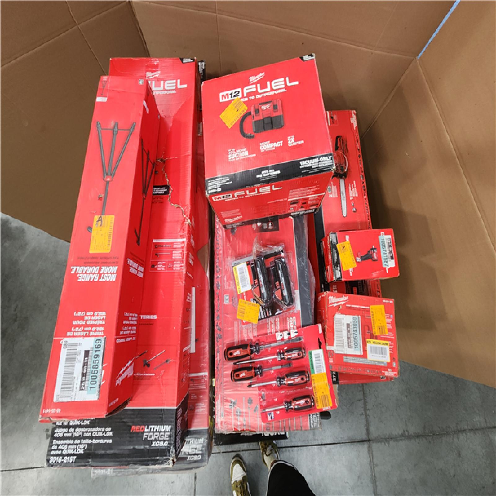 CALIFORNIA AS-IS TOOL PALLET