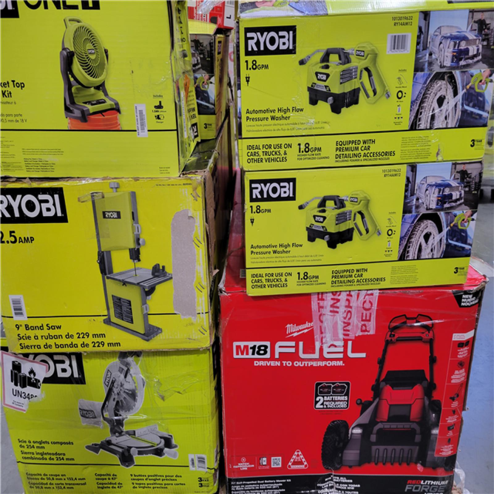 CALIFORNIA AS-IS TOOL PALLET