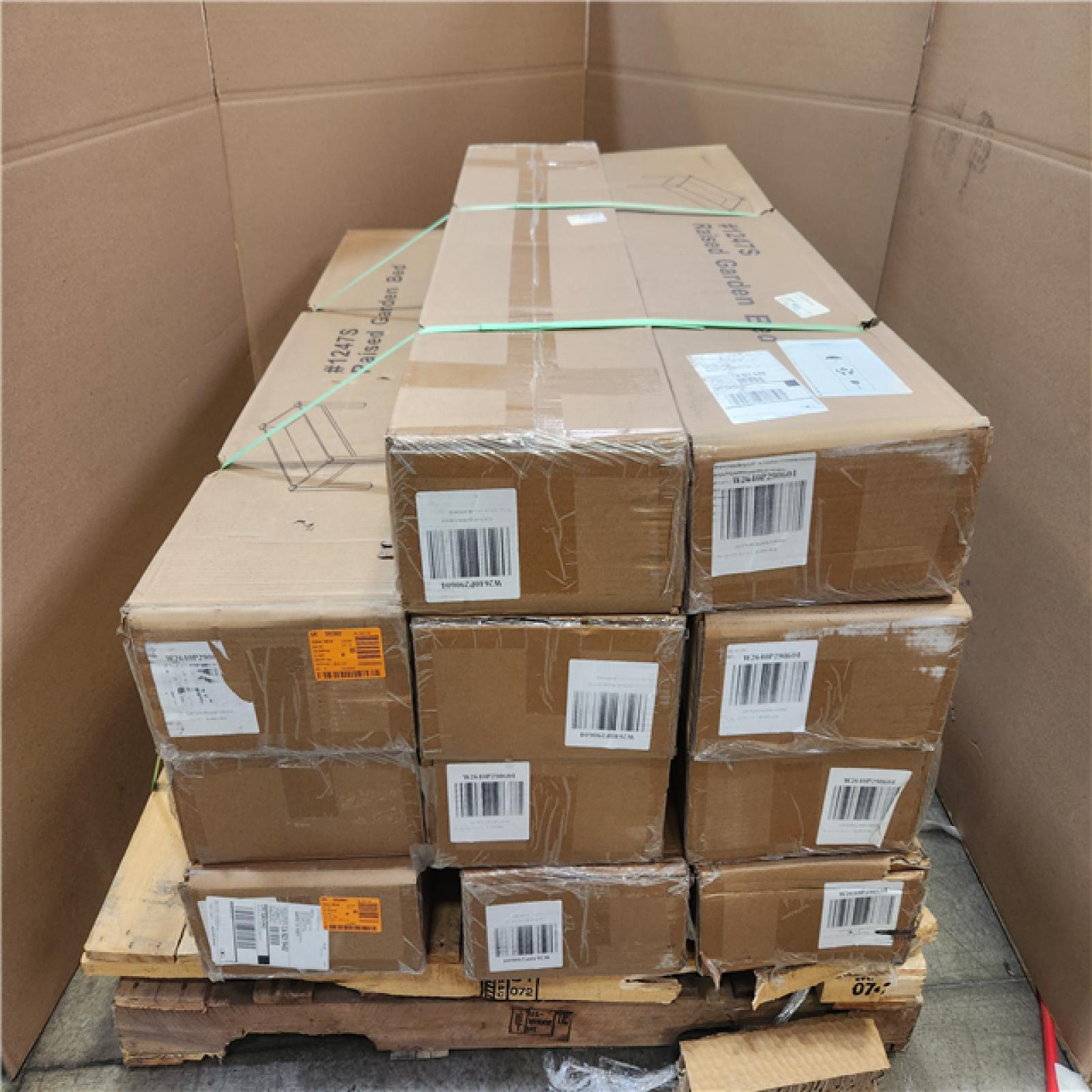 Phoenix NEW Garden Bed 48 in. x 24 in. x 30 in. Wood Raised Planter with Legs in Coffee Pallet (11-Boxes)