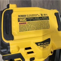 AS-IS DEWALT 20-Volt 21° Cordless Framing Nailer (Tool-Only)