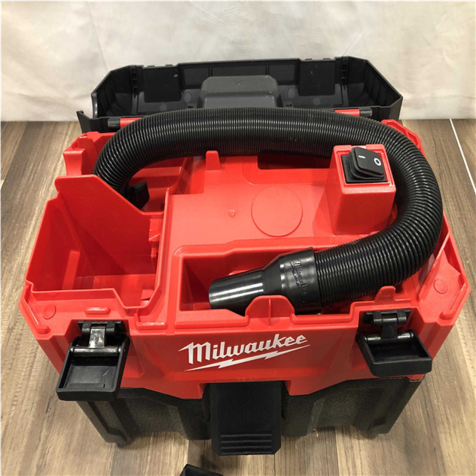 AS-IS Milwaukee 18-Volt 2 Gal. Lithium-Ion Cordless Wet/Dry Vacuum (Vacuum-Only)