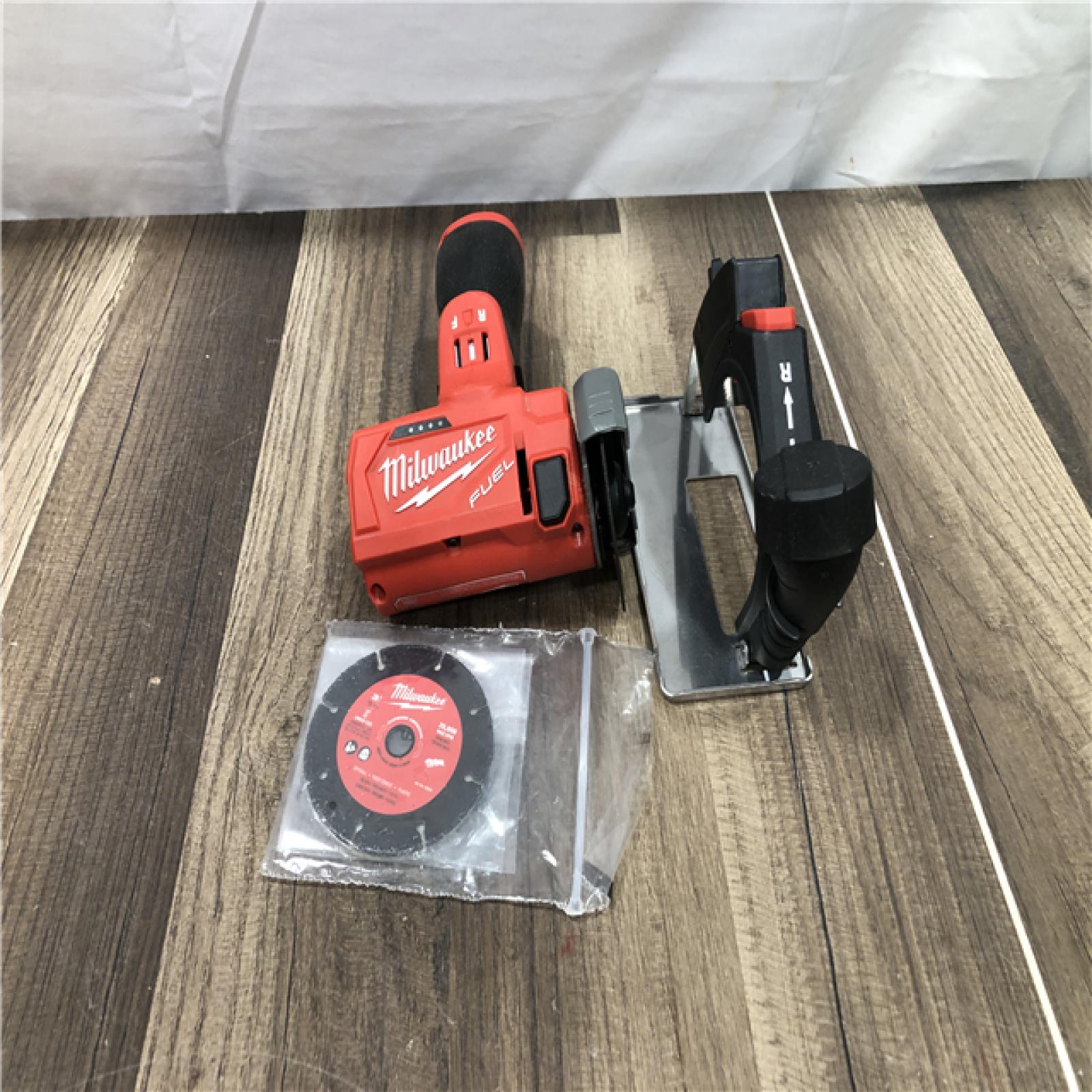 AS-IS Milwaukee FUEL 12V Lithium-Ion Brushless Cordless 3 in. Cut Off Saw (Tool-Only)