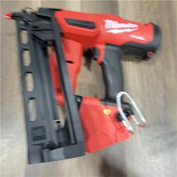 AS-IS  Milwaukee 2839-20 M18 FUEL 15 Ga. 18 Volt Brushless Angled Finish Nailer