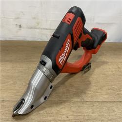 AS-IS Milwaukee 18-Volt Lithium-Ion Cordless 18-Gauge Double Cut Metal Shear (Tool-Only)