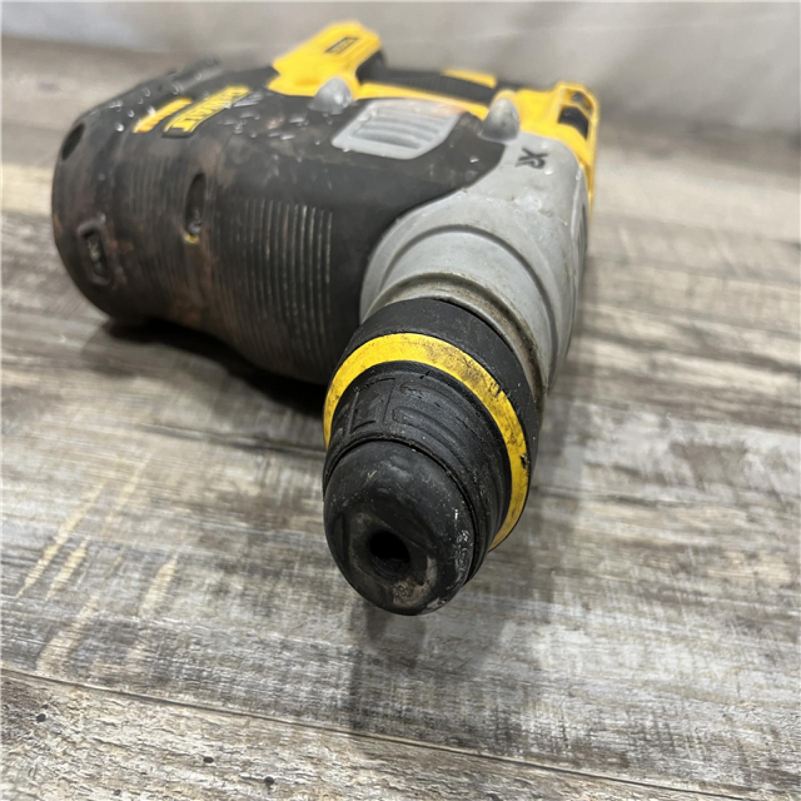 AS-IS DEWALT 20V MAX XR Cordless Brushless 1 in. SDS Plus L-Shape Rotary Hammer (Tool Only)
