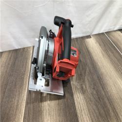AS-IS Milwaukee 18V Lithium-Ion Cordless 6-1/2 in. Circular Saw (Tool-Only)