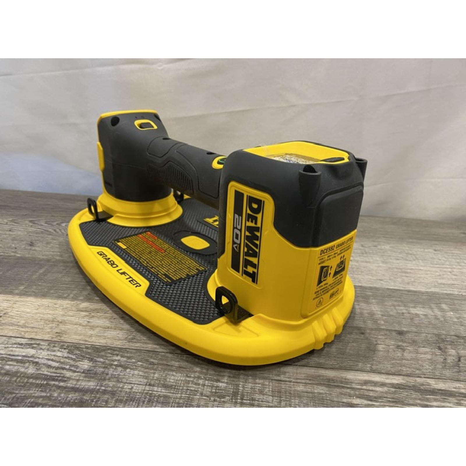 AS-IS DEWALT 20-Volt Max Lithium-Ion Cordless GRABO Lifter Kit