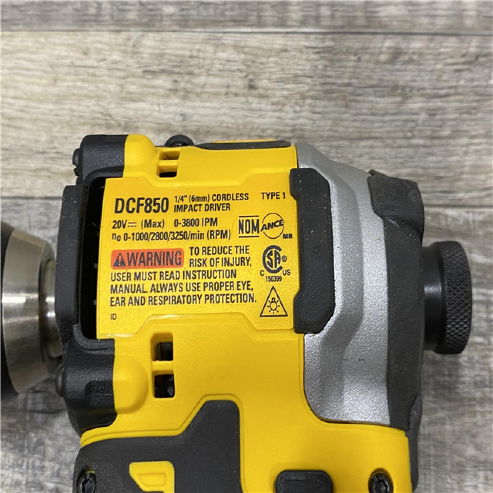 AS-IS DEWALT ATOMIC 20V MAX Lithium-Ion Cordless 2-Tool Combo Kit