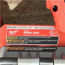 Houston Location AS-IS Milwaukee FUEL 12V Lithium-Ion Cordless Compact Band Saw (Tool-Only)