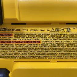 AS-IS DEWALT 20V MAX Cordless Electric Portable Inflator (Tool Only)