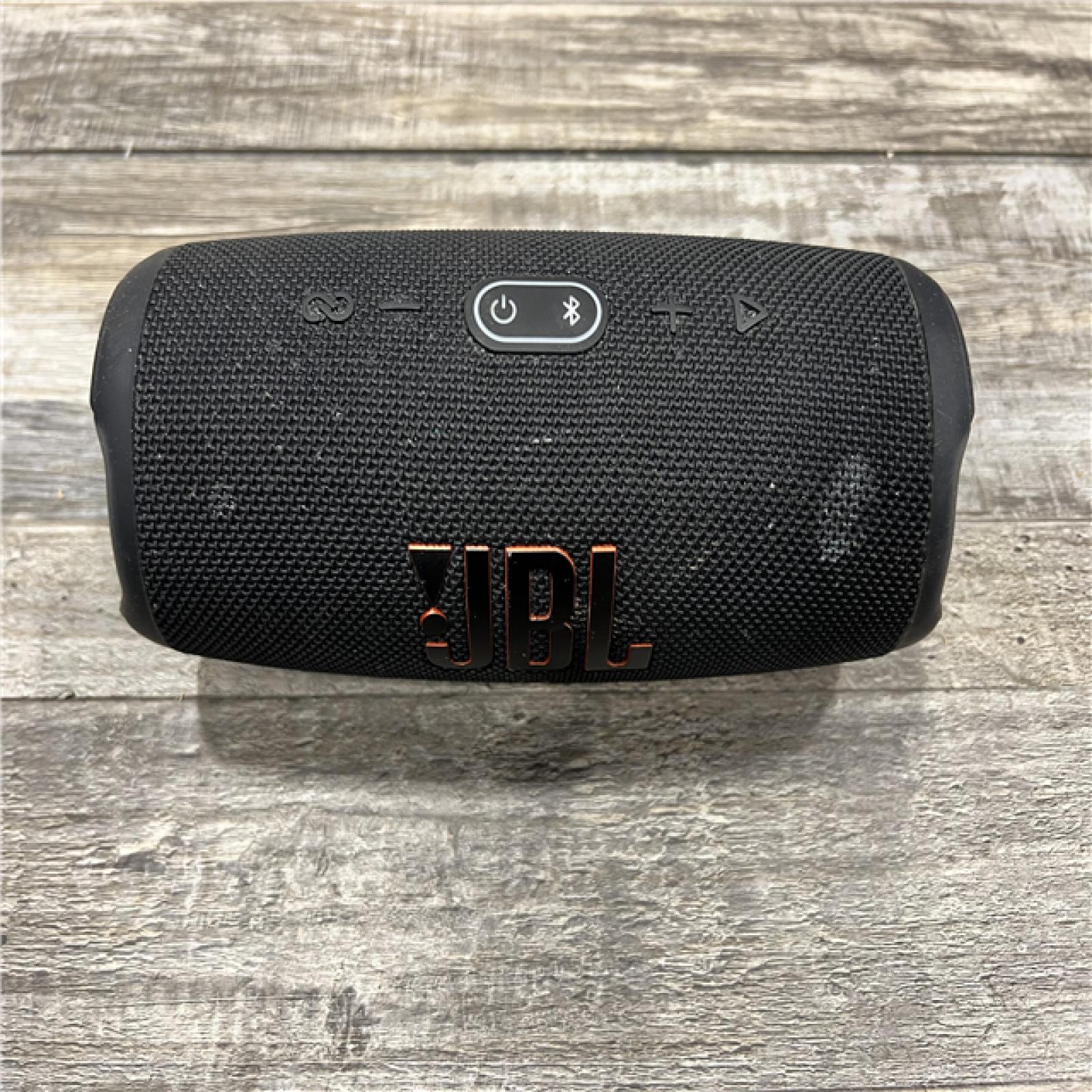 AS-IS JBL Charge 5 - Portable Waterproof Speaker with Powerbank - Black