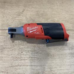 AS-IS Milwaukee FUEL 12-Volt Lithium-Ion Brushless Cordless High Speed 3/8 in. Ratchet (Tool-Only)