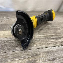 AS-IS DEWALT 20V MAX XR Cordless Brushless 4.5 in. Paddle Switch Small Angle Grinder with Kickback Brake (Tool Only)