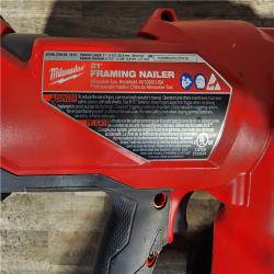 HOUSTON LOCATION - AS-IS Milwaukee 2744-20 M18 FUEL 3-1/2 in. 18V 21-Degree Lithium-Ion Brushless Cordless Framing Nailer (Tool-Only)