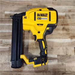 HOUSTON LOCATION - AS-IS DEWALT 20V MAX XR Lithium-Ion Electric Cordless 18-Gauge Brad Nailer (Tool Only)