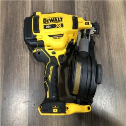 AS-IS DEWALT 20V MAX 15-Degree Electric Cordless Roofing Nailer (Tool Only)
