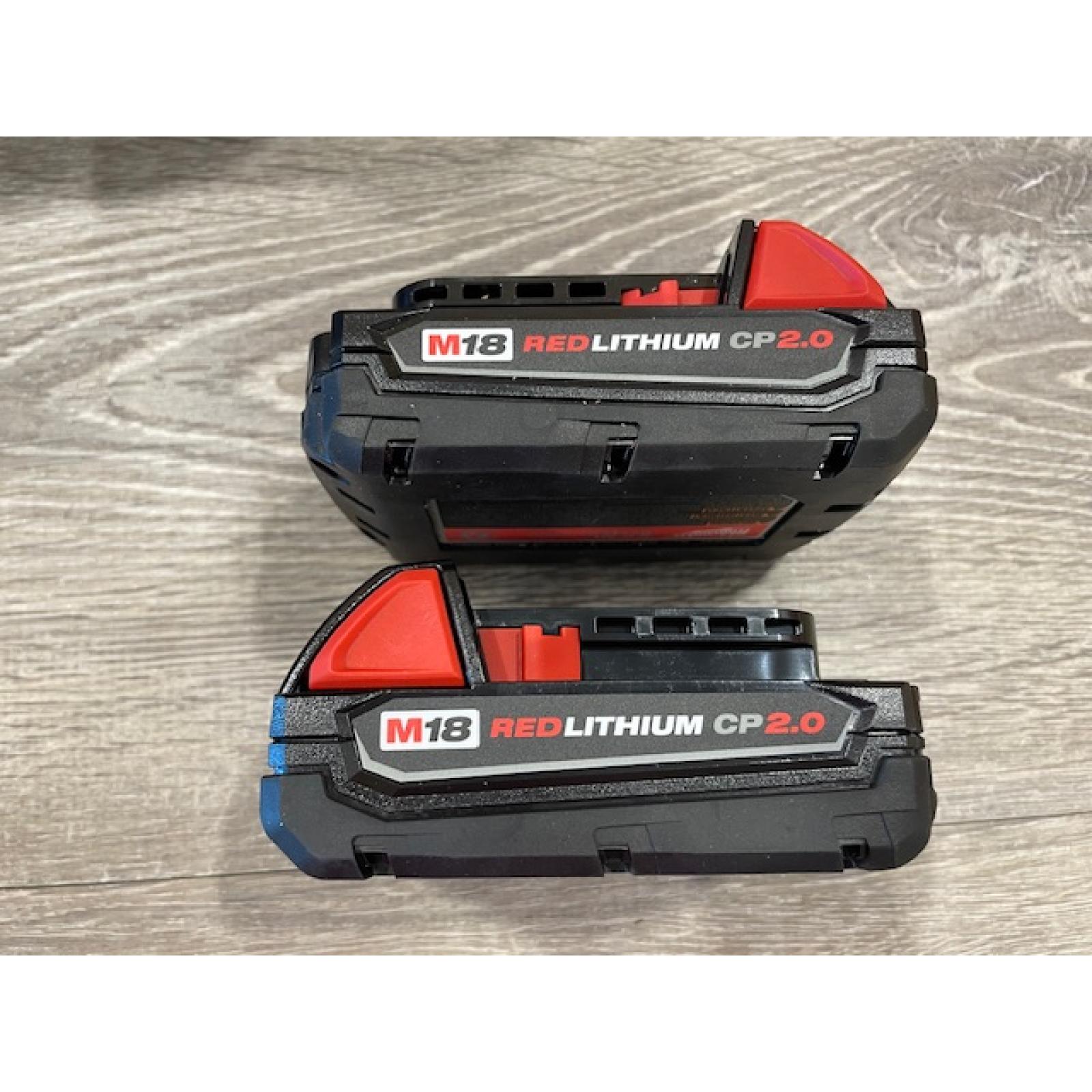 AS-IS Milwaukee 18V Lithium-Ion Brushless Cordless 1/2 in. Compact Drill/Driver Kit