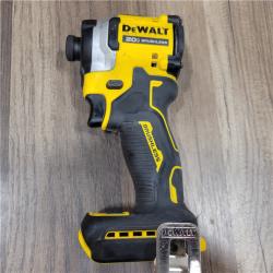 AS-IS DEWALT ATOMIC 20V MAX* Brushless Cordless Compact 1/4 in. Impact Driver Kit