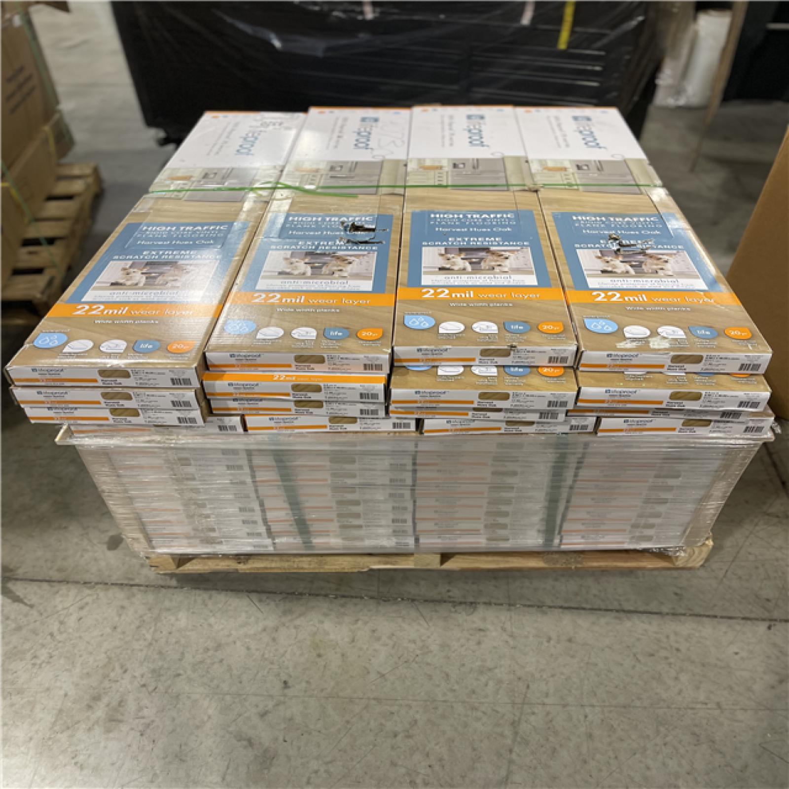 DALLAS LOCATION- LIFEPROOF Harvest Hues Oak 22 MIL (18 sq. ft. /case) PALLET (48 UNITS)