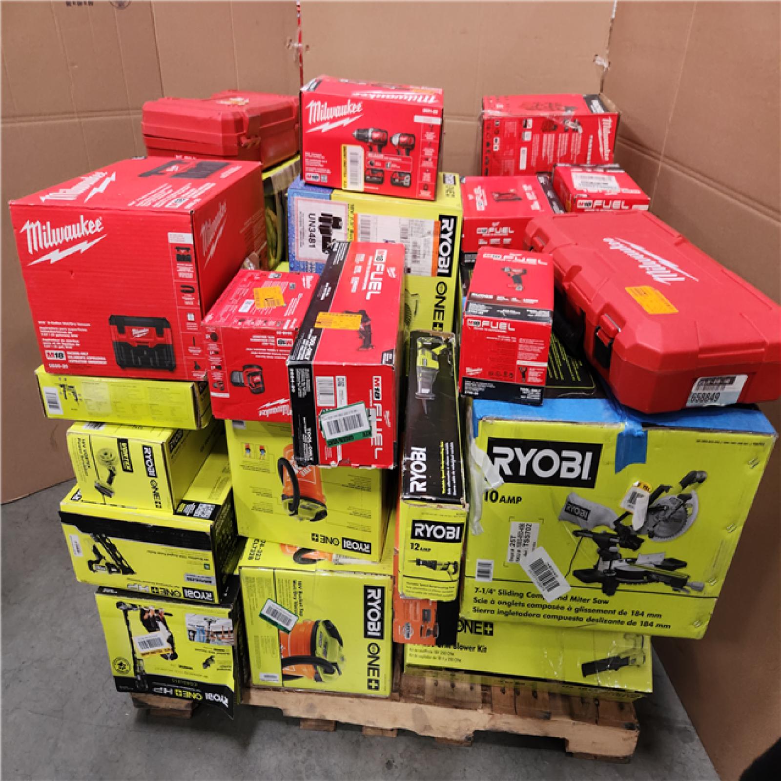 CALIFORNIA AS-IS TOOL PALLET