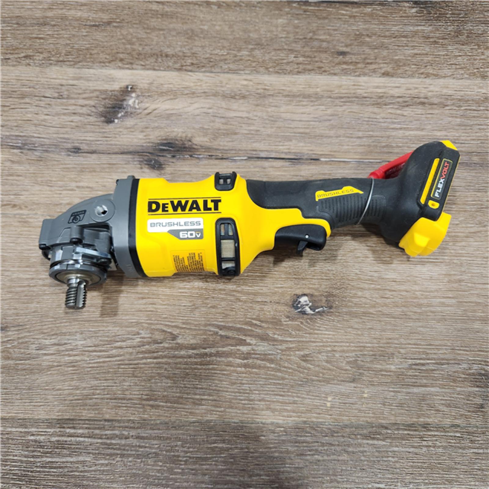 AS-IS DeWalt FLEXVOLT 60V MAX Cordless Grinder  4.5 - 6   9000 RPM  1 EA (115-DCG418B)