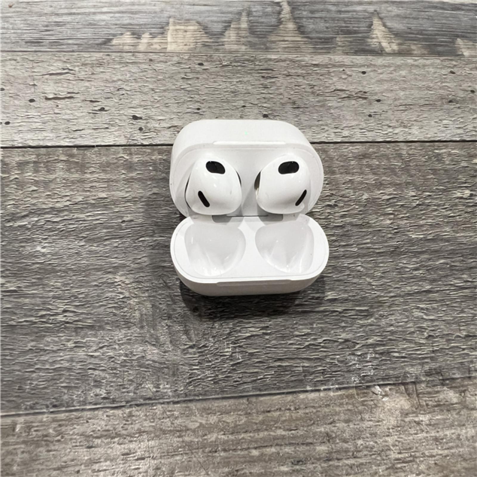 Apple AirPods (3rd Generation) Wireless Earbuds with MagSafe Charging Case. Spatial Audio, Sweat and Water Resistant, up to 30 Hours of Battery Life.