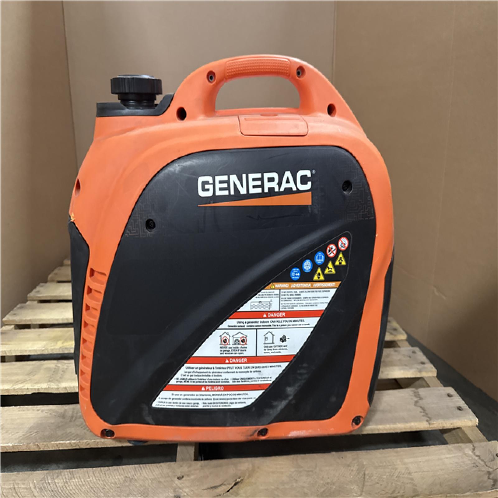 CALIFORNIA AS-IS GENERAC GENERATOR GP2500i
