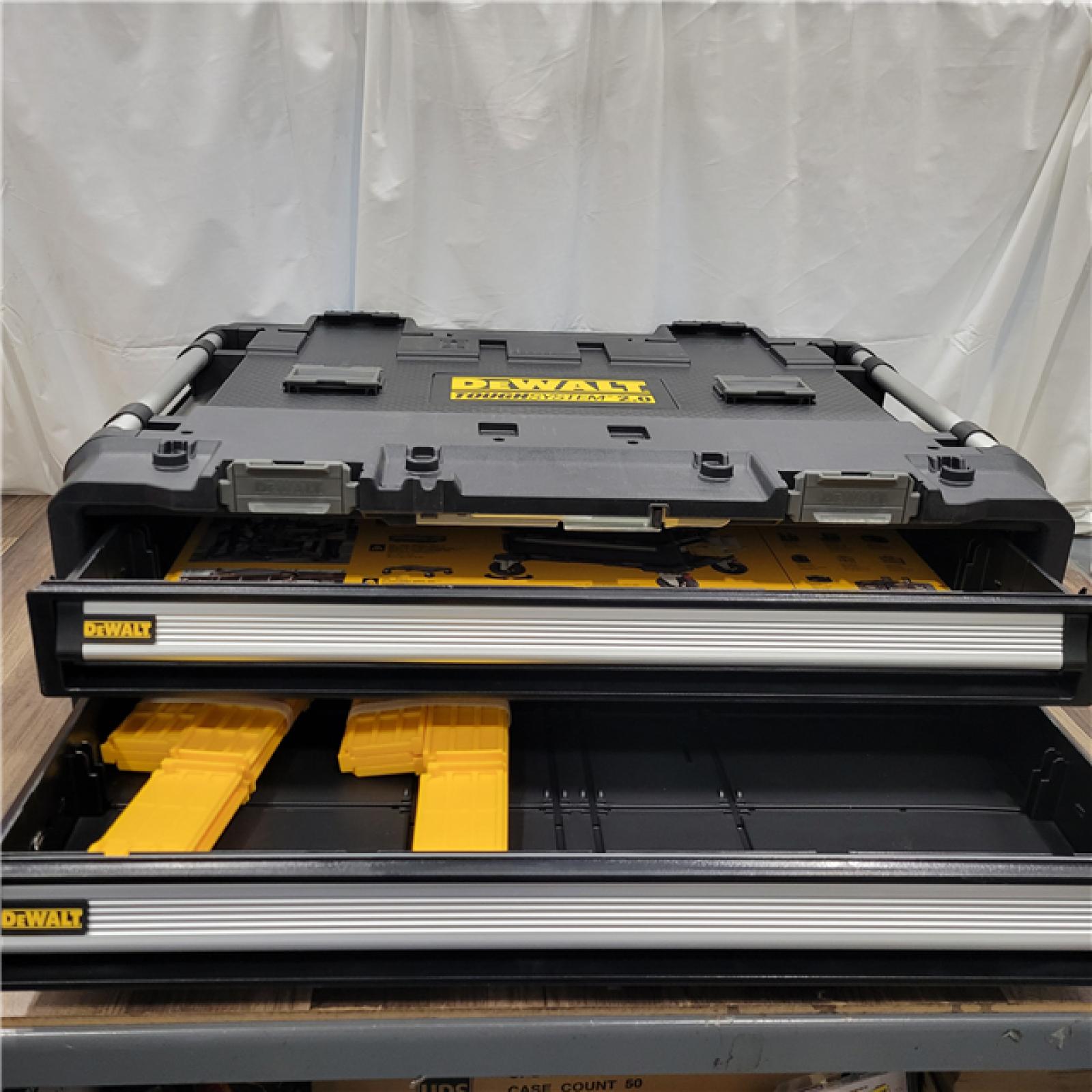 NEW! DEWALT TOUGHSYSTEM 2.0 DXL 30 2 Drawers Box