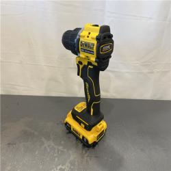 AS-IS - DEWALT ATOMIC COMPACT SERIES 20V MAX* Brushless Cordless 1/2 Drill/Driver Kit