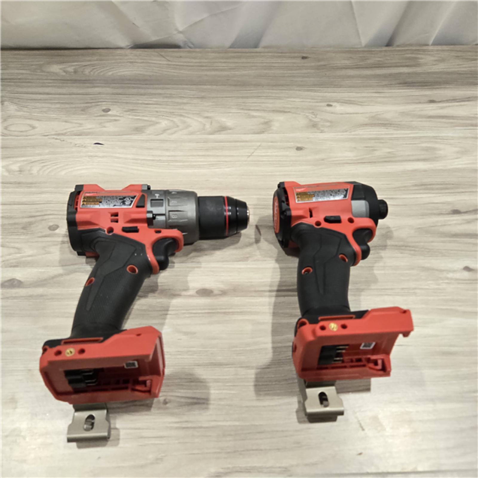 AS-IS MILWAUKEE FUEL 18V Cordless Hammer Drill and Impact Driver Combo Kit