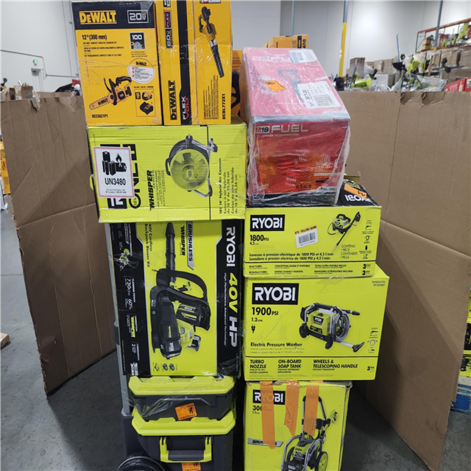 CALIFORNIA AS-IS TOOL PALLET