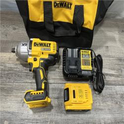 AS-IS DEWALT 20V MAX Lithium-Ion Cordless 1/2 in. Impact Wrench Kit