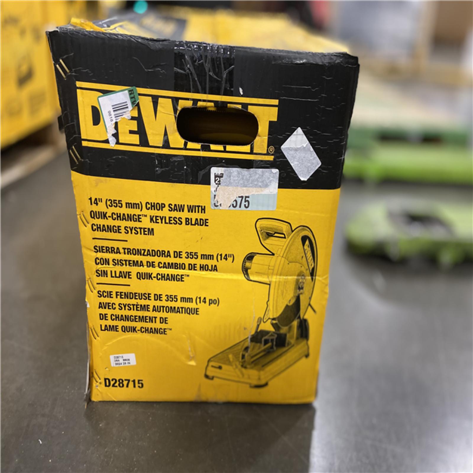 DALLAS LOCATION - DEWALT 15 Amp Corded 14 in. Cut-Off Saw