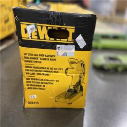 DALLAS LOCATION - DEWALT 15 Amp Corded 14 in. Cut-Off Saw
