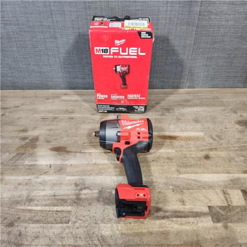 HOUSTON LOCATION - AS-IS (APPEARS LIKE NEW) Milwaukee M18 FUEL 18V Lithium-Ion Brushless Cordless 1/2 in. Impact Wrench with Friction Ring (Tool-Only)