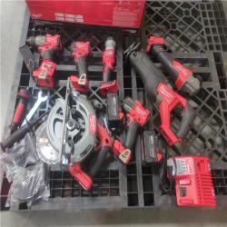 CALIFORNIA AS-IS M18 Fuel 7-Tool Combo Kit