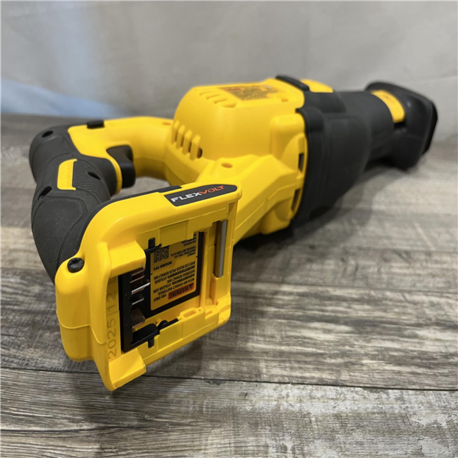 AS-IS DEWALT FLEXVOLT 60V MAX Cordless Brushless Reciprocating Saw (Tool Only)